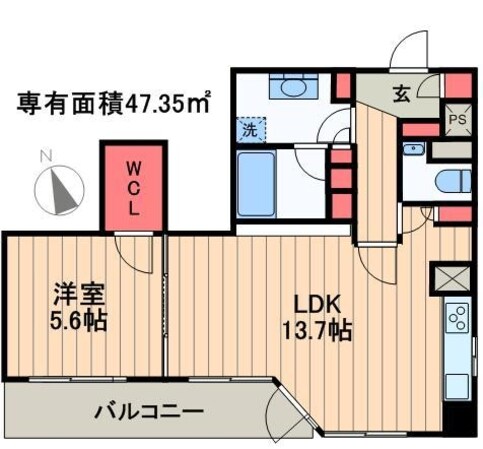 ドゥーエ銀座イーストIの物件間取画像
